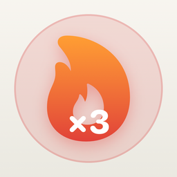 On Fire ×3 multiplier achievement badge